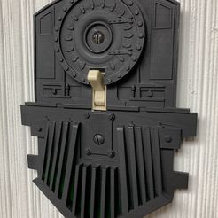 TRAIN ENGINE SWITCH PLATE FRONT 1.jpg STL file TRAIN ENGINE LIGHT SWITCH COVER・3D printing model to download, skull13studio