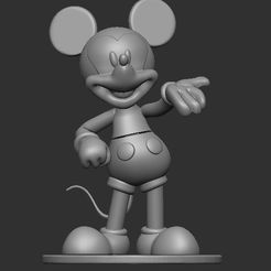 ZBrush-ScreenGrab02.jpg mickey mouse figure