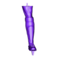 gamba_sx.stl Javier Zanetti 3D Model Figure