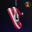 1.png Free Nike Jordan Keychain  Urban Vibes STL – FDM/ No AMS/ 3MF Ready! 🏀🔑