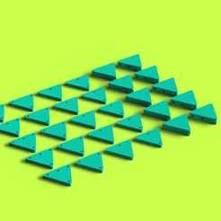 modulos-triangulos.jpg STL file triangle beads・3D printer design to download, _PIRAMIDE_