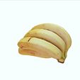 L_00024.jpg BANANA 3D MODEL - 3D PRINTING - BANANA TROPICAL FOOD AMAZON AFRICAN INDIA MONKEY TREE FRUIT - BANANA BANANA