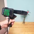 20200710_151444.jpg Kinect Handle (No screws) with added phone and tripod mount