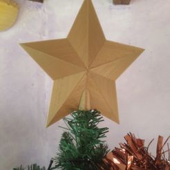 IMG_20191204_102037.jpg Free STL file christmas tree star・Object to download and to 3D print