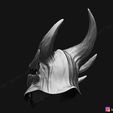12.jpg SKYRIM DAEDRIC HELMET -The Elder Scrolls Masks 3D print model