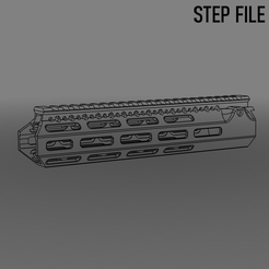 BCM-MCMR-Step.png BCM MCMR 9.5" STYLE M4/AR15 RIS HANDGUARD STEP FILE