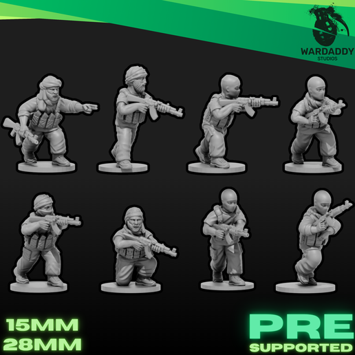 Modern Middle Eastern Insurgents 2 (15mm) (28mm)