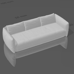 SOFA-GRANDE.png Archivo STL SOFA BASIC・Plan para descargar y imprimir en 3D