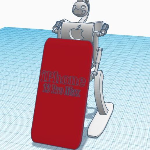 The iButler 3D model