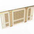 002-32.jpg Boiserie Classic Wall with Mouldings 018 White