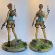 Back.jpg Classic Lara Croft (Tomb Raider) 3D print Figure/Figurine