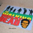 the-walking-dead-cartel-letrero-rotulo-logotipo-impresion3d-zombi.jpg The Walking Dead, poster, sign, signboard, logo, print3d, movie, Horror, Fear, undead, undead, Zombies, Zombies