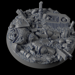 50mm-Base-Urban-01.png Fichier STL gratuit Héros de la base 50mm 01・Idée pour impression 3D à télécharger
