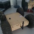 20230711_203721.jpg Robot drone 3D printable RC 4x4 Military crawler. (gripper module version DK kit)