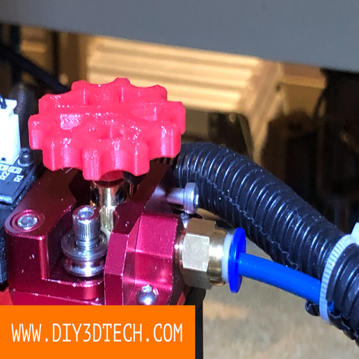 Free STL file Extruder Knob With M3!・3D printable model to download・Cults