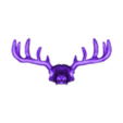 deer skull.stl Deer skull miniature lowpoly cartoon stylised