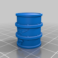 8762ebad-e16c-4de2-b666-0fcf7c3631f3.png Free 3D file terrain wargame barrel・3D printing model to download