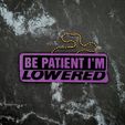 Be-Patient-Im-Lowered-2.jpg Be Patient I'm Lowered Charm - JCreateNZ