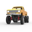 7.jpg Diecast Monster Truck with semi truck wheels Scale 1:25