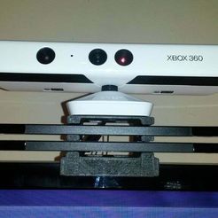 20141219_184854.jpg Kinect and 2 Wii Sensorbars TV mount