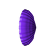 Fav_ShellSimple_60.stl Sea Shell Clam(s)