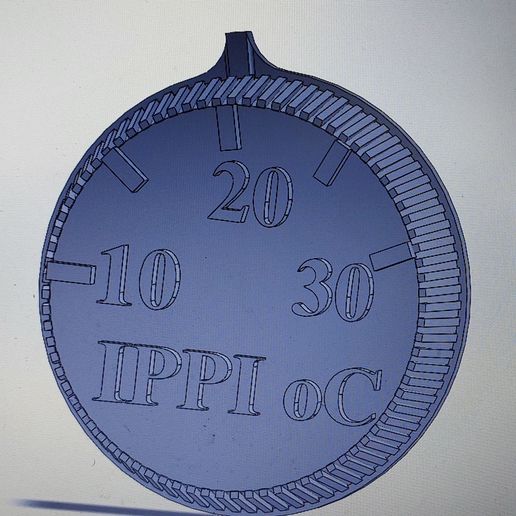 Airconditioner knob 3D model