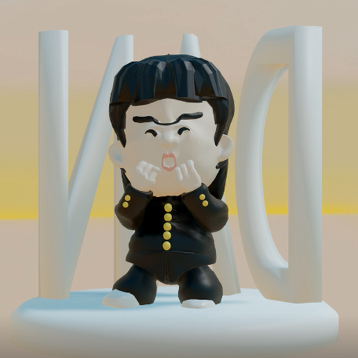 Dan, crazy crazy college 3D model