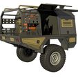 18.jpg OFF ROAD REAR  CANOPY for BRX 01 and RC4wd trail finder 3D PRINT