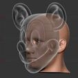 21.jpg Mickey Mouse Trap Mask - Damaged Version - Halloween Cosplay