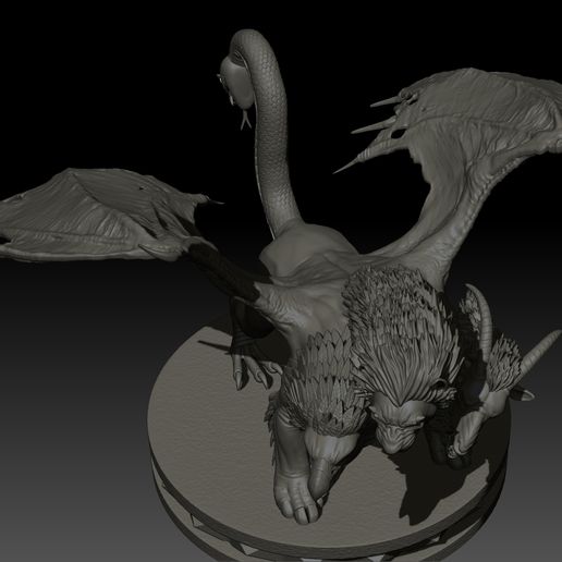 desktop-9.jpg Quimera High Poly para impresión 3D