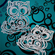 owl_02.png Minimalist Owl Wall Art