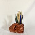 IMG_6771.jpg Hand Pencil holder - Pencil holder in the shape of a hand
