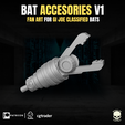 6.png Bat Arm Accesories Kit 3D printable File For Action Figures