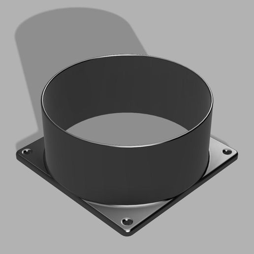 Asic fanduct 3D model