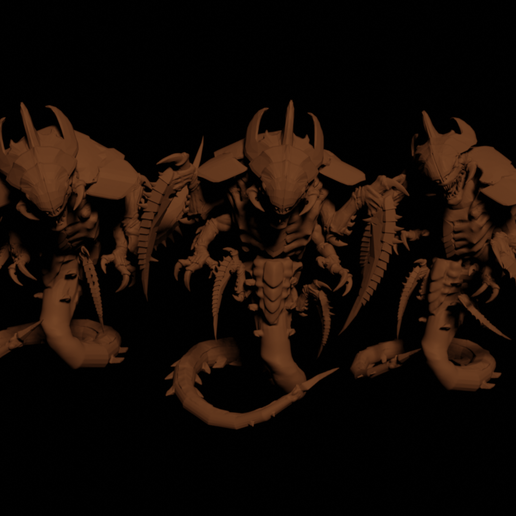 Burrowing Spitter Space Bug