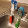 IMG_20200919_172137.jpg Dish Wand Refillable Soap Scrubber Holder for Kitchen Sink