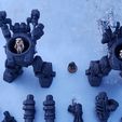 20230611_200933.jpg 28mm Dwarf Mech- The Burrows Ripper Special