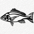 project_20230611_1559480-01.png realistic fish wall art fishing wall decor 2d art animal