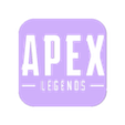 APEX-LEGENDS-TOP-BLACK.stl APEX legends led box custom name