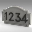 Untitled 178.jpg Address Wall Plate with Custom Numbers