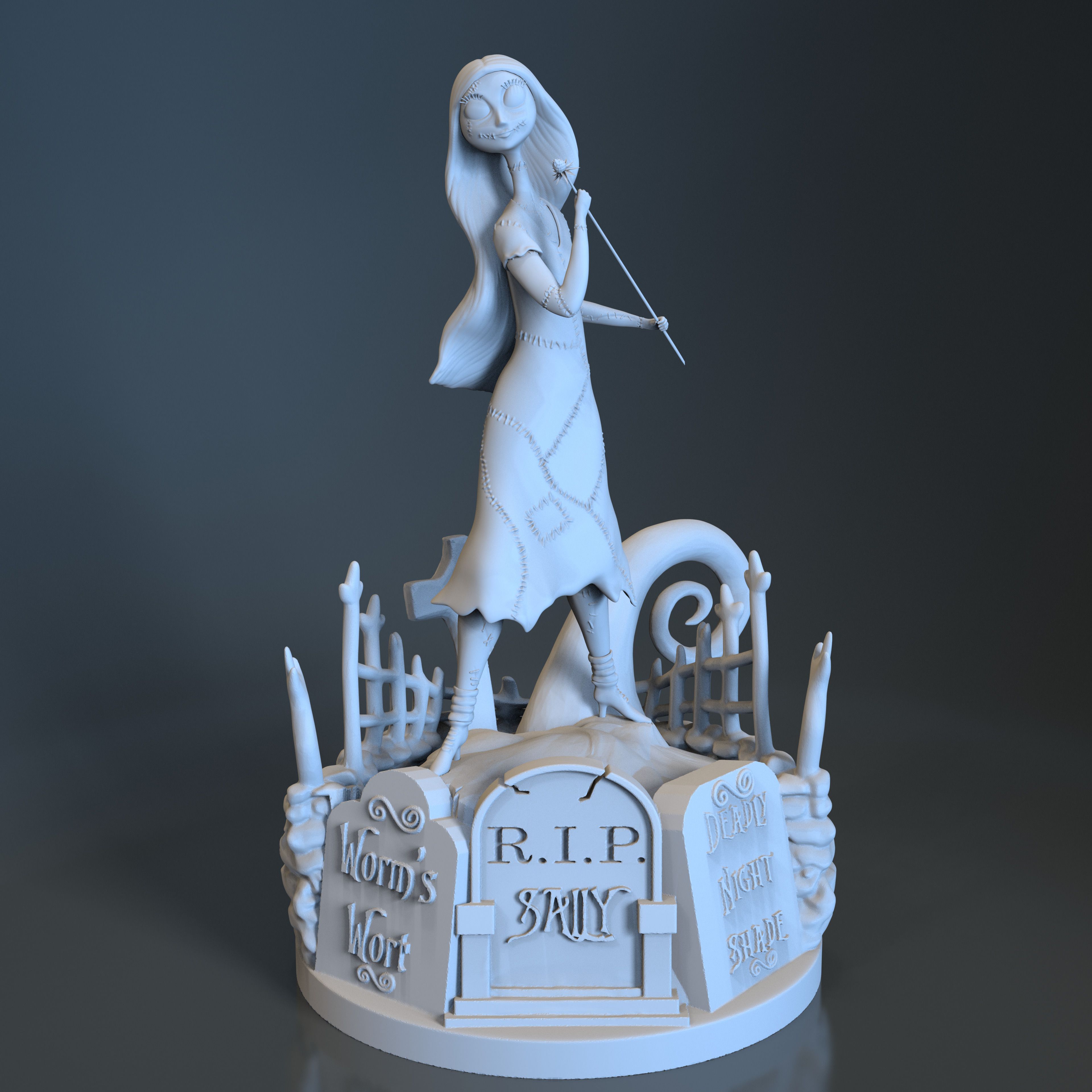 Download STL file Sally Nightmare Before Christmas • 3D printable