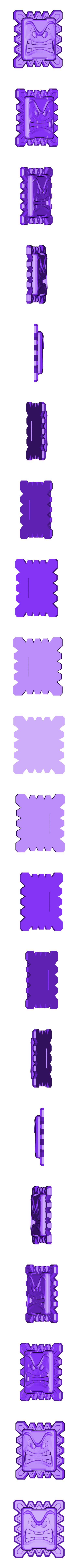 ThwompMagnet.stl Thwomp (Super mario bros)