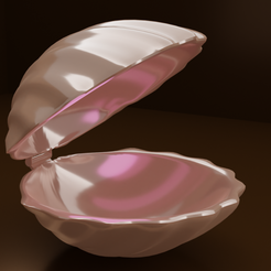 seashell1.png STL file Seashells 3D model (Valentine week 2022)🥰🥰・Design to download and 3D print, meharban