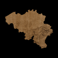 2.png Topographic Map of Belgium – 3D Terrain