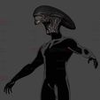 08e.jpg Alien Xenomorph Head Decor Wearable Cosplay