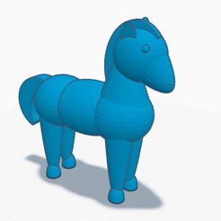 Cheval.png STL-Datei Hampelmann-Pferd kostenlos・3D-Druckvorlage zum Herunterladen