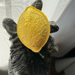 53JosYAZMMc.jpg Archivo STL Bomba de baño de limón・Diseño de impresión en 3D para descargar