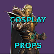 Photopea1-95.png Immortal Avatar Adam Warlock Costume, Marvel Rivals Cosplay Kit for 3d printing, ARmor, kitbash