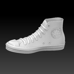 1.jpg STL file Converse Chuck Taylor All Star・3D printable model to download
