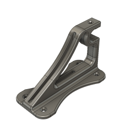 Halter-Gardinenstange.png STL file Holder curtain rod・3D printing model to download